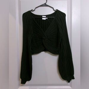 Princess Polly Cropped Knit Sweater